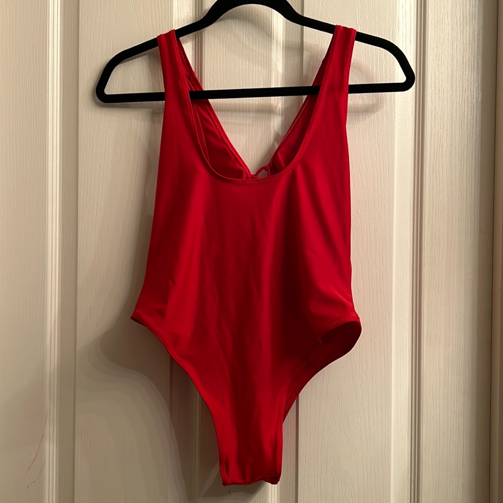 Red Swim Suit 712